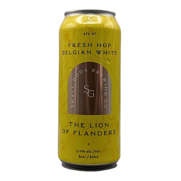 Small Gods Brewing Co. The Lion of Flanders Witbier