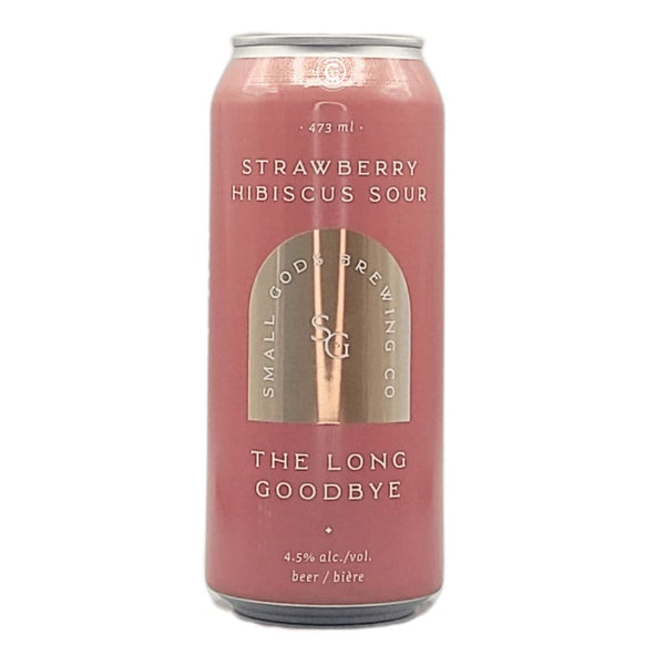 Small Gods Brewing Co. The Long Goodbye Strawberry Hibiscus Sour