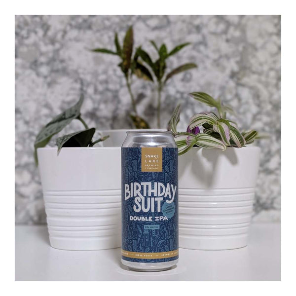Snake Lake Brewing Company Birthday Suit Double IPA Eighth Anniversary Edition