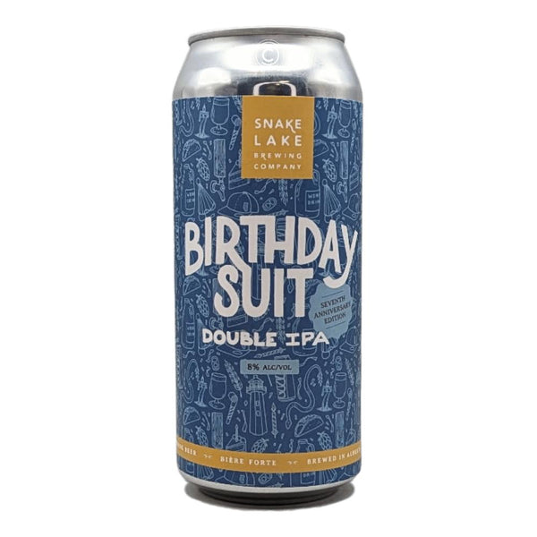 Snake Lake Brewing Company Birthday Suit Double IPA Seventh Anniversary Edition