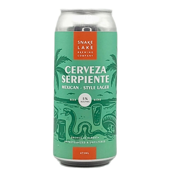 Snake Lake Brewing Company Cerveza Serpiente Mexican Style Lager