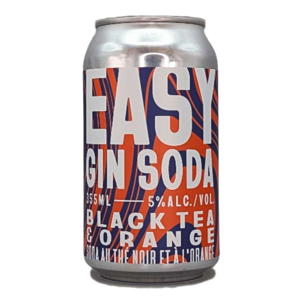 Snake Lake Brewing Company EASY: Black Tea & Orange Gin Soda