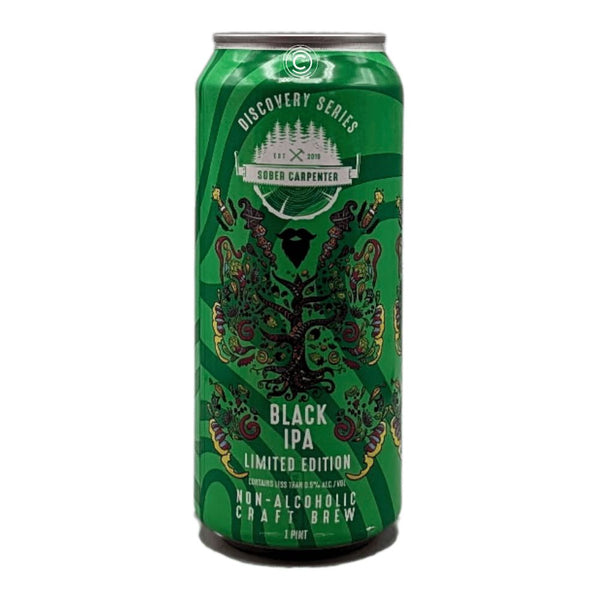 Sober Carpenter Black IPA Non-Alcoholic