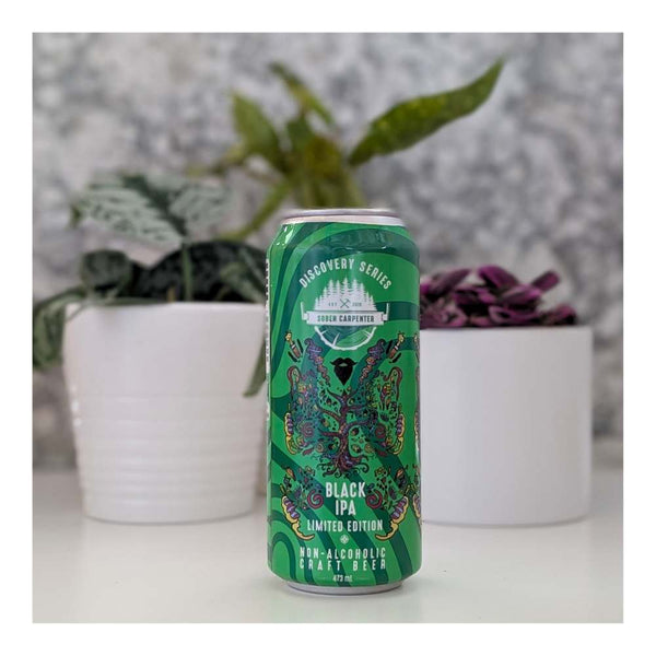 Sober Carpenter Black IPA Non-Alcoholic