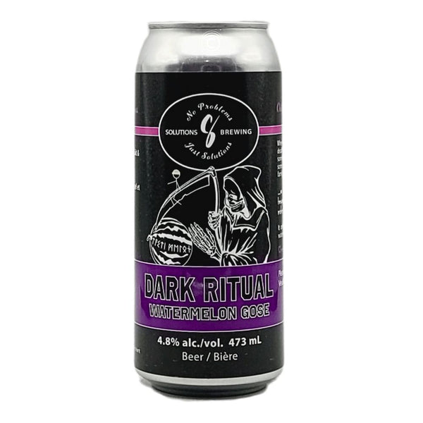 Solutions Brewing Dark Ritual Watermelon Gose