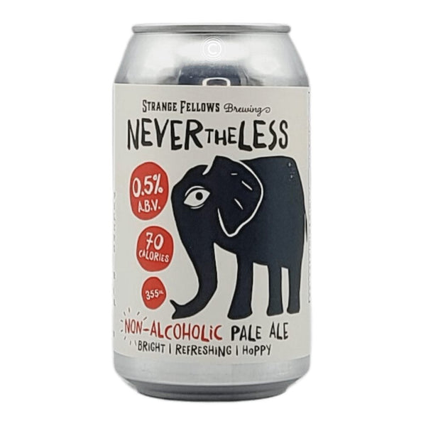 Strange Fellows Brewing Nevertheless Pale Ale Non-Alcoholic