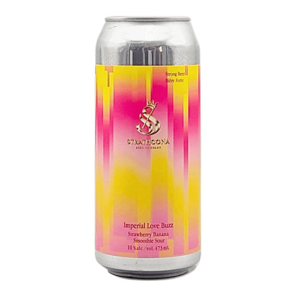 Strathcona Beer Company Imperial Love Buzz: Strawberry Banana Smoothie