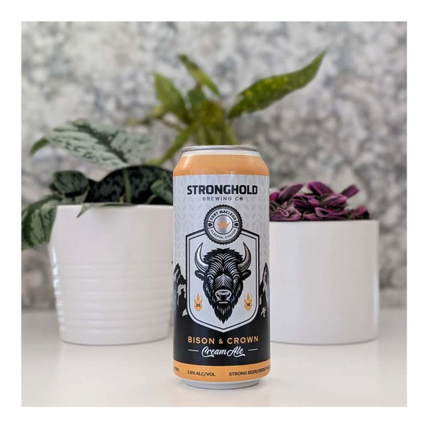 Stronghold Brewing Co. Bison & Crown Cream Ale