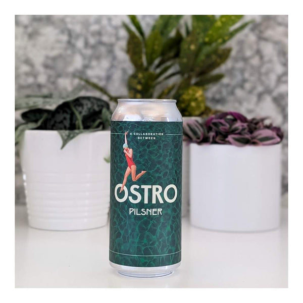Superflux Beer Company x Four Winds Brewing Ostro Pilsner