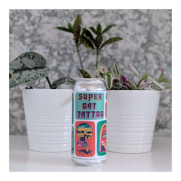 Superflux Beer Company Super Cat Strawberry Lychee Lemonade Sour