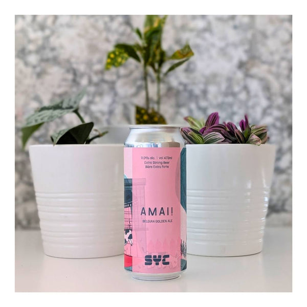 SYC Brewing Co. Amai! Belgian Blonde