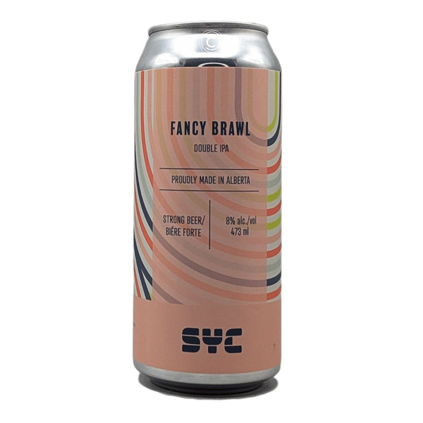 SYC Brewing Co. Fancy Brawl Hazy Double IPA