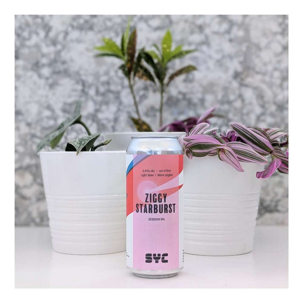 SYC Brewing Co. Ziggy Starburst Hazy Pale Ale