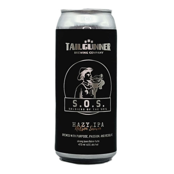 Tailgunner Brewing Co. S.O.S (Batch #5 Nelson Sauvin) Hazy IPA