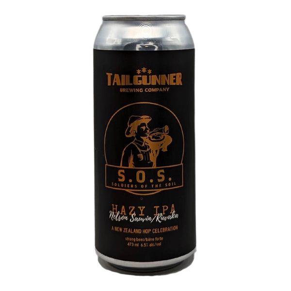 Tailgunner Brewing Co. S.O.S Hazy IPA (Nelson Sauvin & Riwaka)