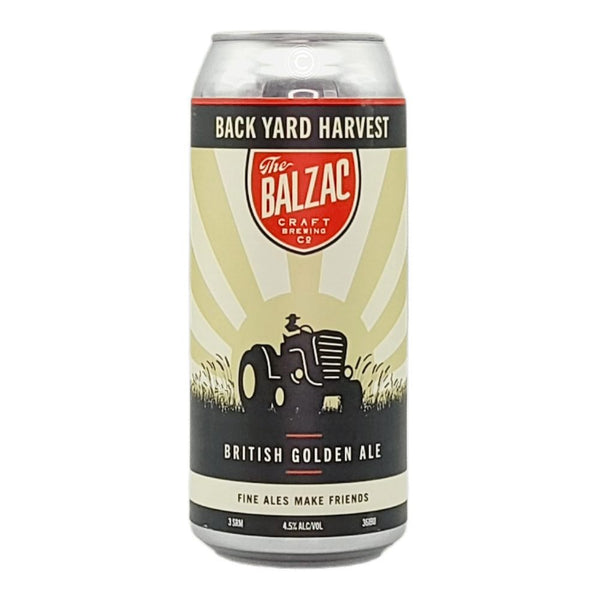 Balzac Brewing The Backyard Harvest Golden Ale