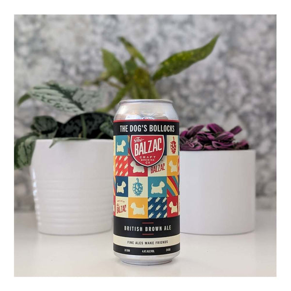 The Balzac Craft Brewing Co. The  Dog's Bollocks British Brown Ale