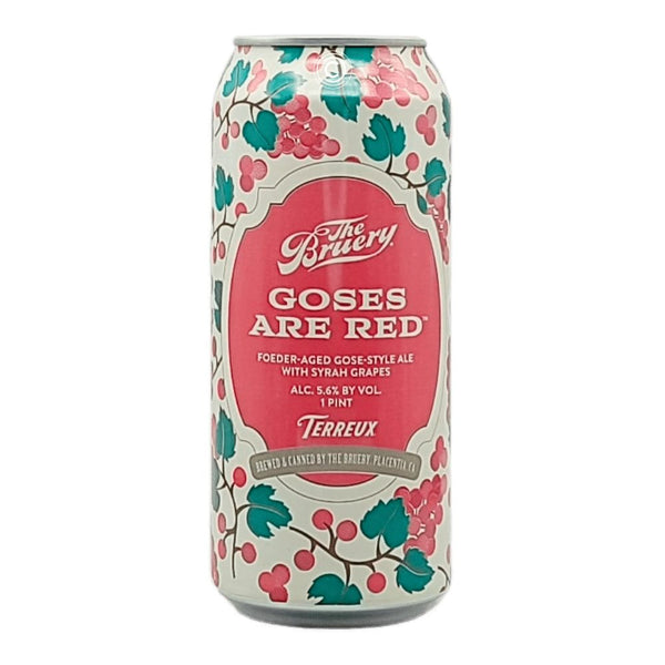 The Bruery Frucht - Goses Are Red Fruited Gose