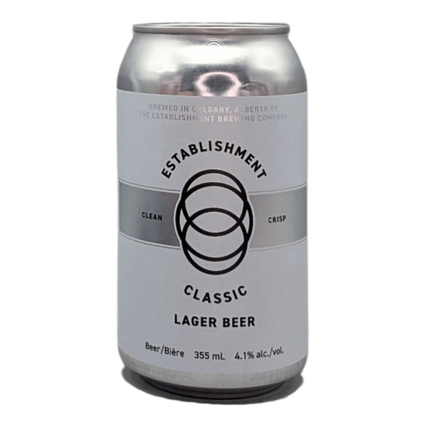 The Establishment Brewing Company Establishment Classic Lager