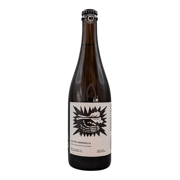 The Establishment Brewing Company Electric Barbarella (2025) Barrel-Aged Beer with Rhubarb
