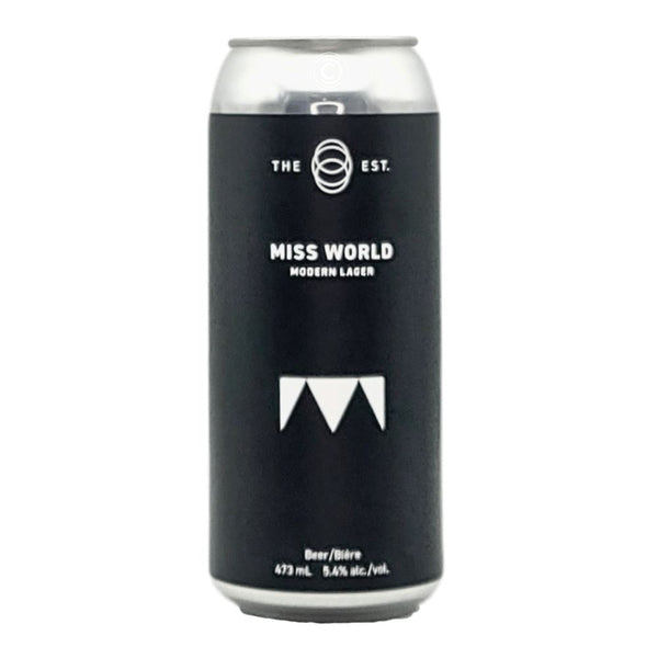 The Establishment Brewing Company Miss World Modern Lager