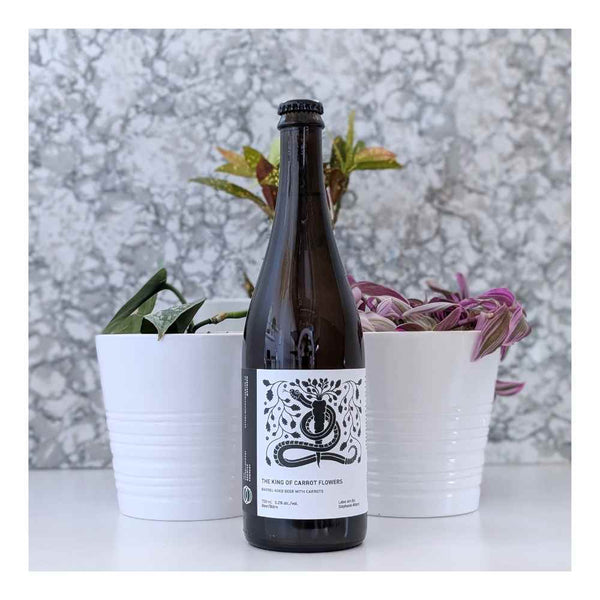 The Establishment Brewing Company The King Of Carrot Flowers Barrel-Aged Beer w/ Carrots