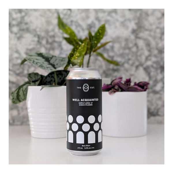The Establishment Brewing Company Well Acquainted Czech Pilsner