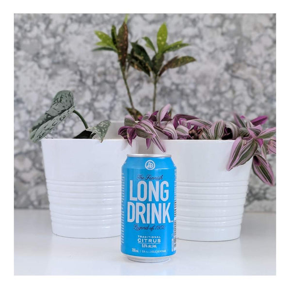 The Finnish Long Drink Traditional Citrus Cocktail