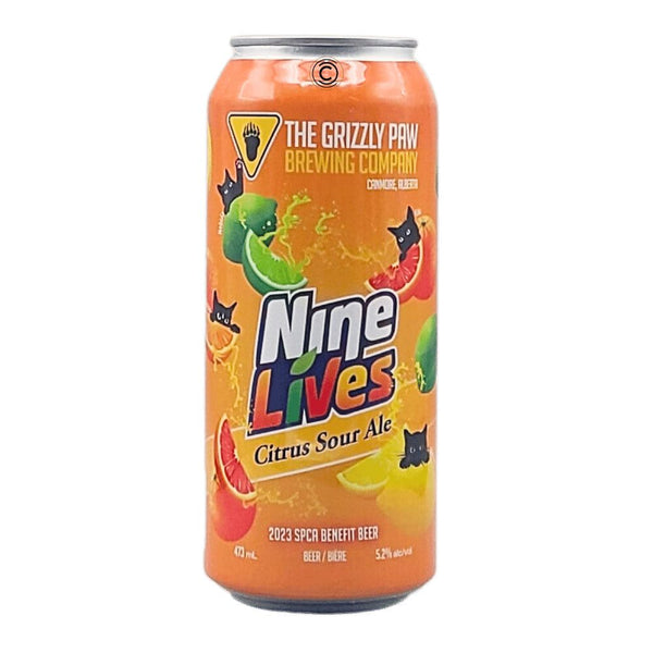 The Grizzly Paw Brewing Company Nine Lives Sour