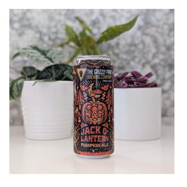 The Grizzly Paw Brewing Company Jack O' Lantern Pumpkin Ale