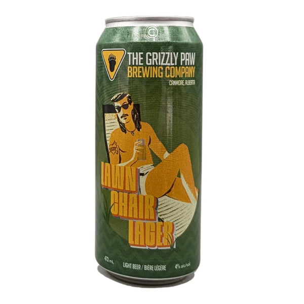 The Grizzly Paw Brewing Company Lawn Chair Lager