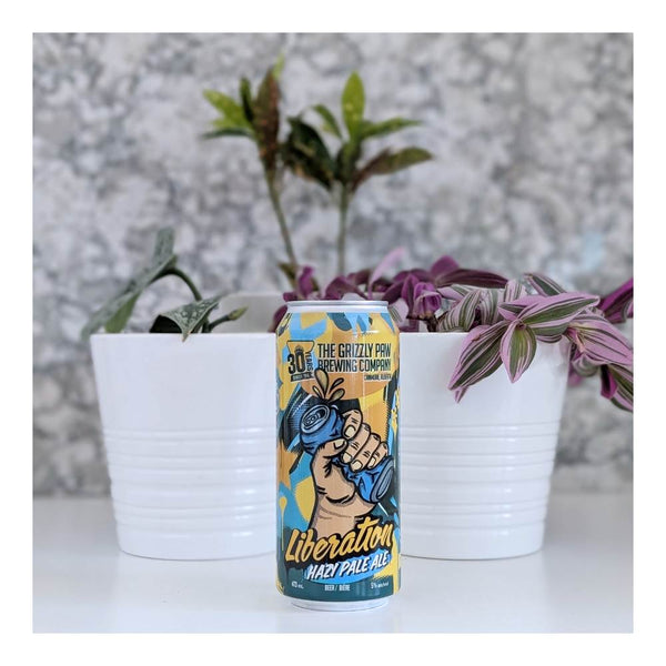 The Grizzly Paw Brewing Company Liberation (2026) Hazy Pale Ale