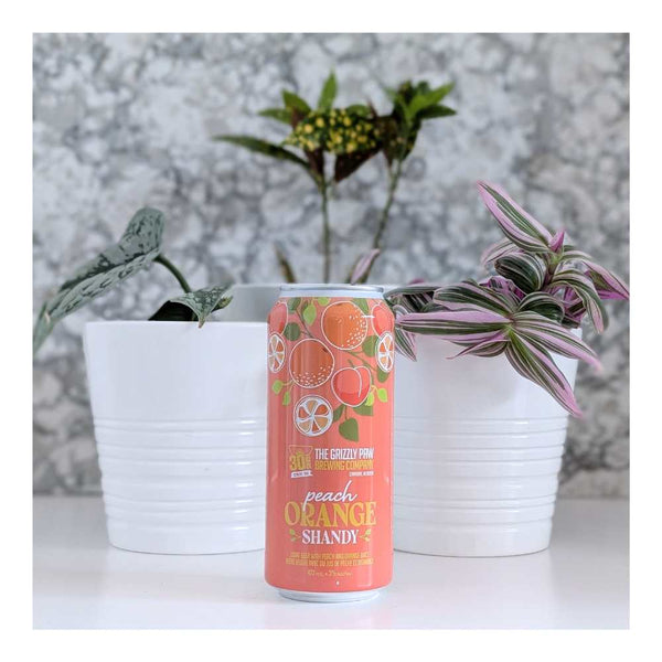 The Grizzly Paw Brewing Company Peach Orange Shandy