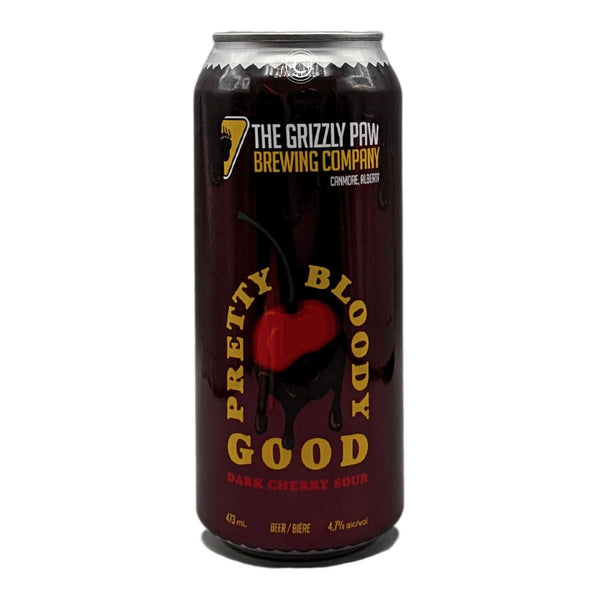 The Grizzly Paw Brewing Company Pretty Bloody Good Dark Cherry Sour