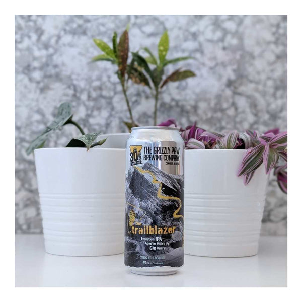 The Grizzly Paw Brewing Company The Trailblazer Gin Barrel-Aged IPA