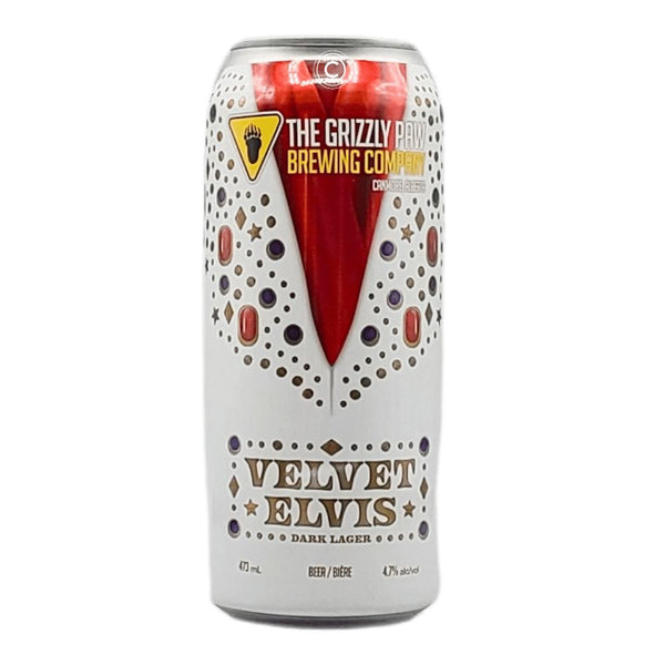 The Grizzly Paw Brewing Company Velvet Elvis Dark Lager