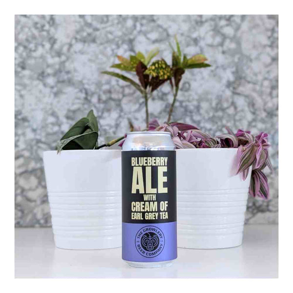 The Growlery Beer Company Blueberry Ale with Cream of Earl Grey Tea