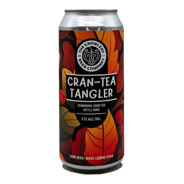 The Growlery Beer Co. Cran-Tea Tangler Cranberry Cider Tea Sour