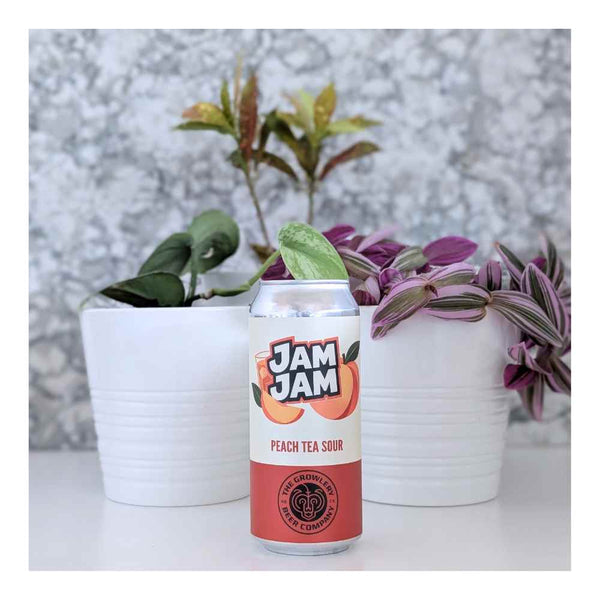 The Growlery Beer Co. Jam Jam: Peach Tea Sour