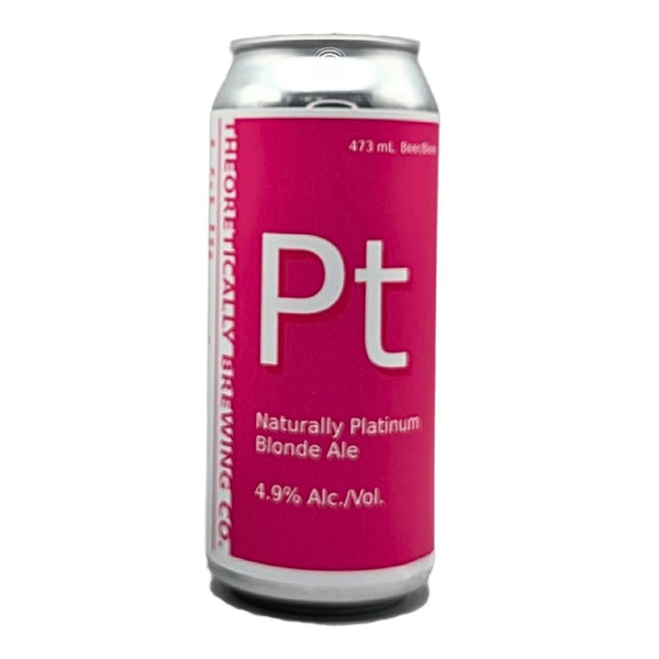 Theoretically Brewing Company Naturally Platinum Blonde Ale