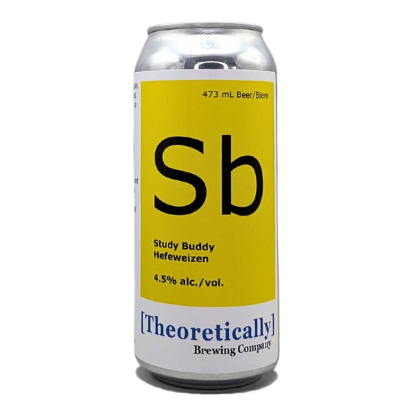 Theoretically Brewing Company Study Buddy Hefeweizen