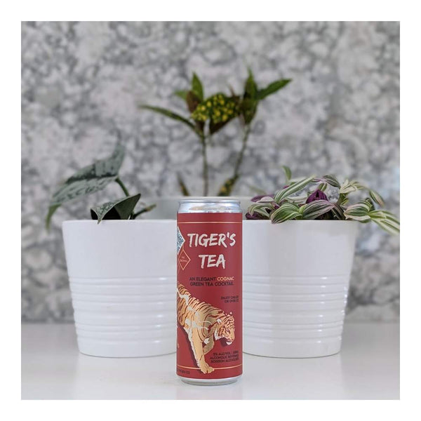 Tiger's Tea Cognac Green Tea Cocktail