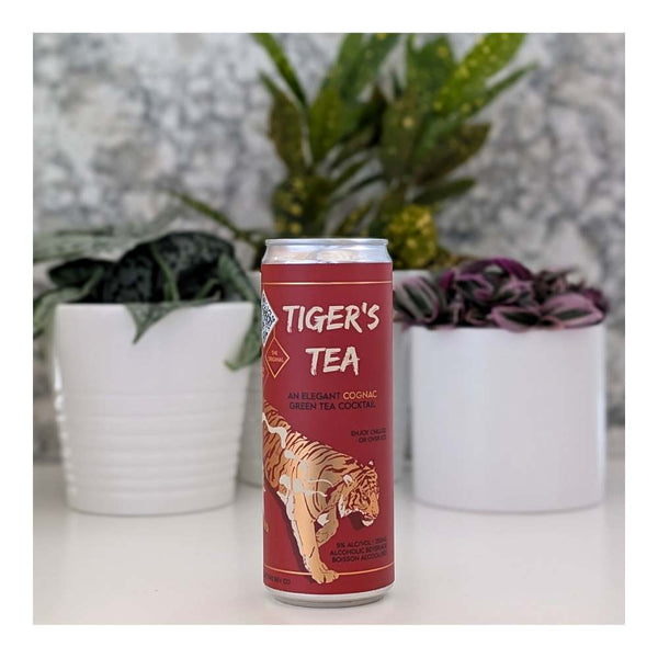 Tigers Tea Cognac Green Tea Cocktail