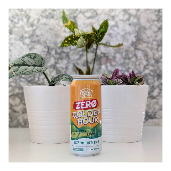 Tool Shed Brewing Company Zero Golden Hour Non-Alcoholic Hazy Pale Ale