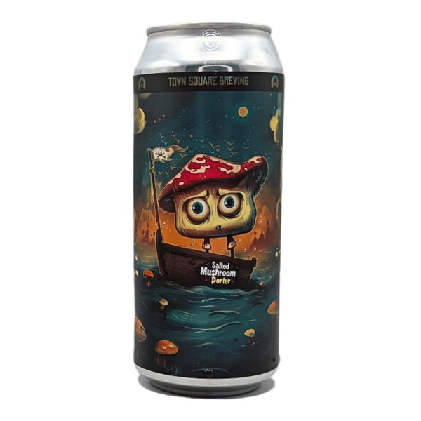 Town Square Brewing Co. Captain Fun Gus Salted Mushroom Porter