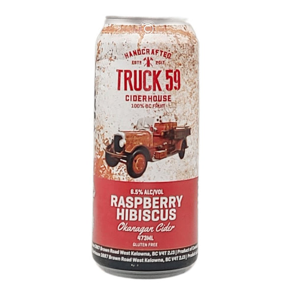 Truck 59 Ciderhouse Raspberry Hibiscus Cider
