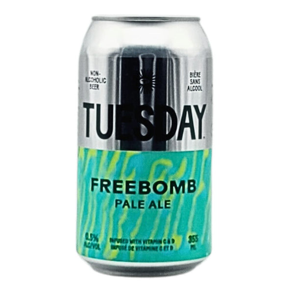 Tuesday Brewing Co. Freebomb Pale Ale Non-Alcoholic