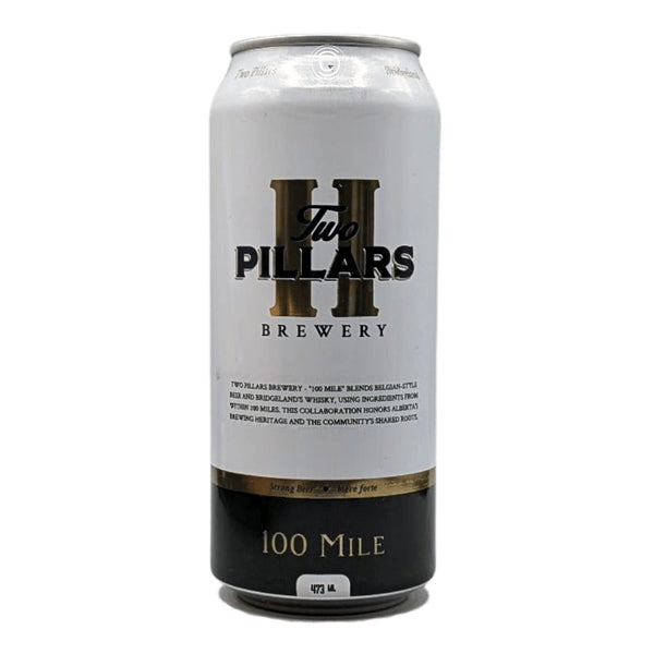 Two Pillars Brewery x Bridgeland Distillery 100 Mile Belgian Pale Ale