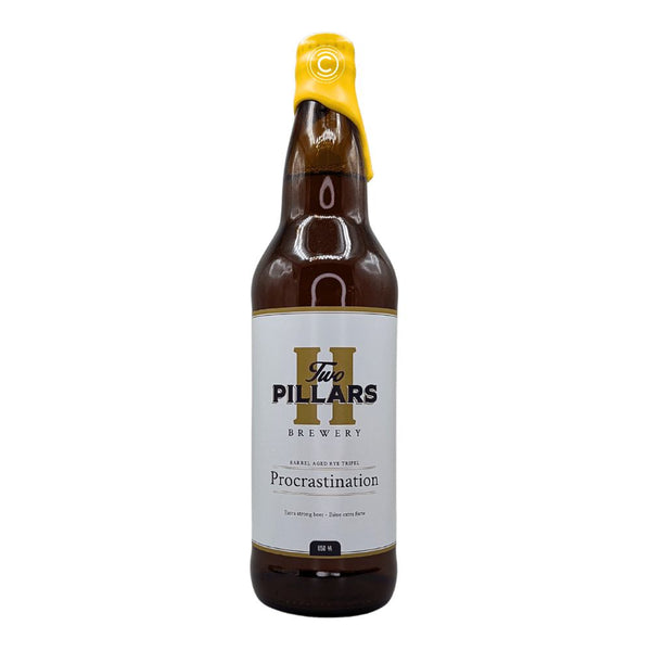 Two Pillars Brewery Procrastination Barrel Aged Rye Tripel