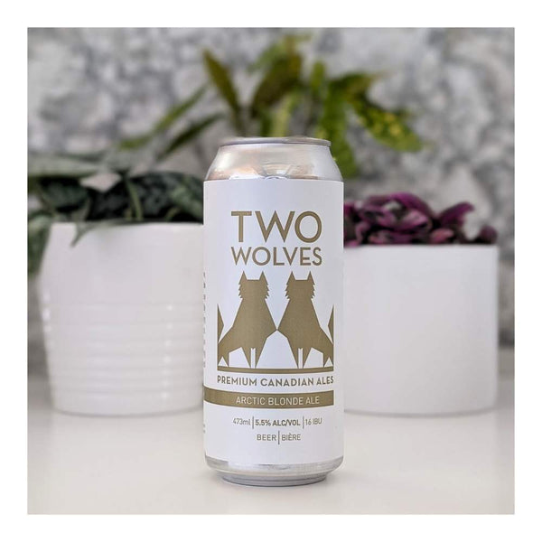 Two Wolves Brewing Arctic Blonde Ale